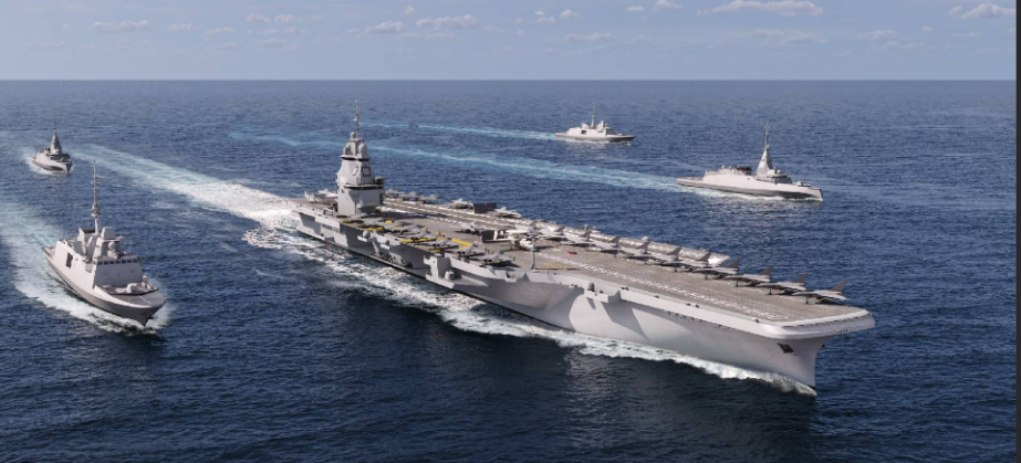 Macron orders France’s nuclear-powered aircraft carrier to move from Baltic Sea to Mediterranean